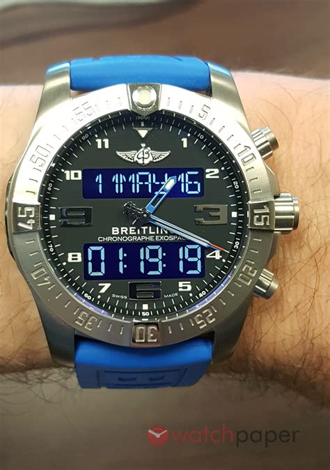 breitling exospace b55 prix|exospace b55 manual.